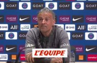 Enrique : «On est tous dans le même bateau» - Foot - Coupe - PSG