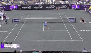 Charleston - Kalinina sort Wozniacki au 2e tour