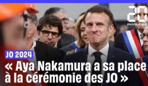 JO de Paris 2024 : Pour Macron, Aya Nakamura a « tout à fait sa place » à la cérémonie d’ouverture