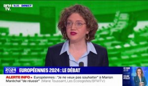 Marie Toussaint, au sujet de Marion Maréchal: "Je ne veux pas lui souhaiter de réussir"
