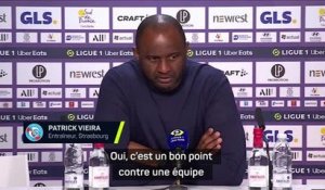Strasbourg - Vieira : "Certains joueurs doivent prendre conscience que le travail est important"