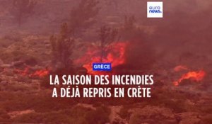 En Grèce, la saison des incendies a déjà repris, 72 feux déclarés