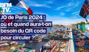 JO 2024: où et quand aura-t-on besoin d'un QR Code pour circuler dans Paris?