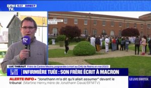 "J'ai besoin d'avoir des réponses": le frère de Carène Mezino, infirmière tuée en mai 2023 au CHU de Reims, s'exprime sur BFMTV