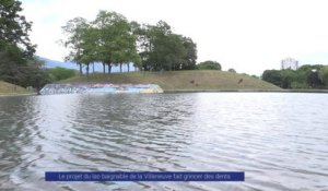 Reportage - Le projet du lac baignable de la Villeneuve fait grincer des dents