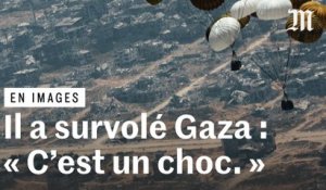 Gaza : embarqué dans un avion de parachutage d’aide alimentaire