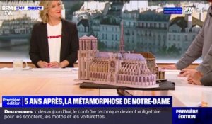 Notre-Dame de Paris: cinq ans après l'incendie, "c'est une véritable métamorphose"