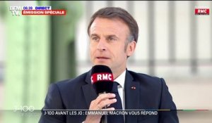 Emmanuel Macron sur la cérémonie d'ouverture des JO: "S'il y a un endroit où votre fils sera en sécurité, c'est là"