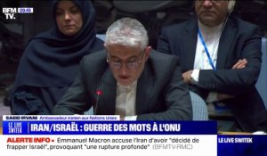 Saeid Iravani (ambassadeur iranien aux Nations Unies): "Ces actions étaient nécessaires, proportionnées, précises et ciblaient uniquement des objectifs militaires"