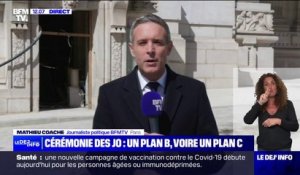 Cérémonie d'ouverture des JO de Paris 2024: un plan B, voire un plan C évoqué par Emmanuel Macron, une première