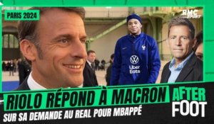 Mbappé aux JO ? Riolo répond à Macron sur sa demande au Real