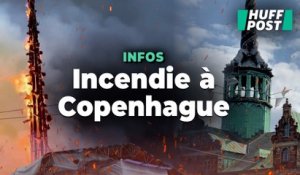 Au Danemark l’incendie de la Bourse rappelle Notre-Dame en feu