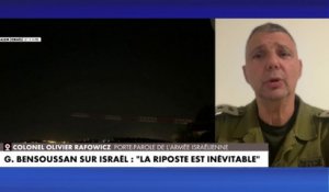 Le Colonel Olivier Rafowicz : «Nous sommes toujours en guerre avec le Hamas»