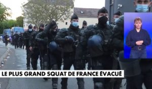 Le plus grand squat de France évacué