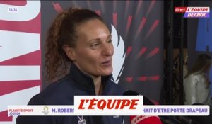 Robert-Michon réaffirme son souhait d'être porte-drapeau  - Athlétisme - JO 2024