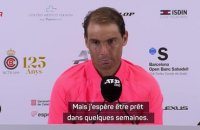 Barcelone - Nadal : "Avoir pu dire adieu à ce tournoi sur le court signifie beaucoup pour moi"