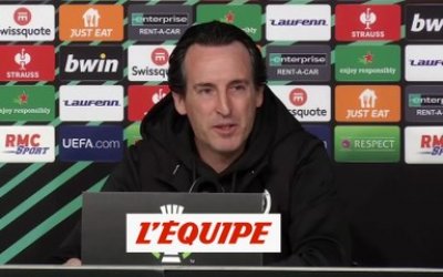 Emery : «On veut gagner un trophée» - Foot - Ligue Europa Conférence - Aston Villa