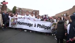 Grande-Synthe : une marche blanche en hommage à Philippe