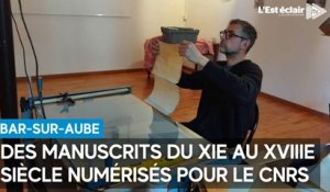 Des manuscrits de Bar-sur-Aube du XIe au XVIIIe siècle numérisés pour le CNRS