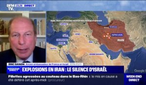 Iran/Israël: "On est bien dans une désescalade", estime Éric Danon (ancien ambassadeur de France en Israël)