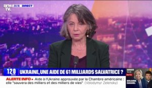 Anne Kraatz (spécialiste de la politique étrangère américaine) sur l'aide américaine à l'Ukraine: "C'est un signal fort donné aux Russes"