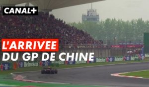 L'arrivée de la course - Grand Prix de Chine - F1