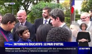 Malaise à Nice lors de la visite d’un internat quand un enfant dit à Gabriel Attal que : « Emmanuel Macron est méchant ! » - Eric Dupond-Moretti décide d’intervenir - Regardez