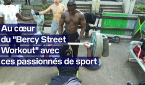 Paris: le "Bercy Street Workout", le repaire des passionnés de musculation en plein air