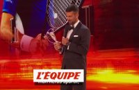 Novak Djokovic élu sportif de l'année - Tennis - Trophée Laureus