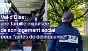 Val-d'Oise: une famille expulsée de son logement social après des "actes graves de délinquance"