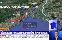 Face à la sécheresse, le projet d'un aqueduc pour faire venir l'eau du Rhône jusque dans les Pyrénées-Orientales refait surface