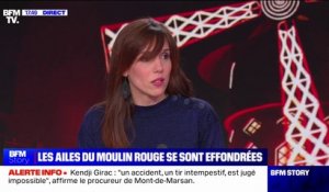 "On a eu beaucoup de chance": Virginie Clerico, directrice de la marque "Moulin Rouge", réagit à la chute des ailes du célèbre cabaret parisien