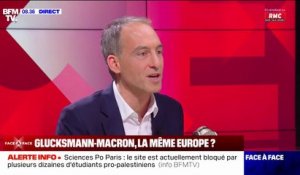 Aide à l'Ukraine: "La France est à la traîne", estime Raphaël Glucksmann, tête de liste PS/Place publique aux européennes