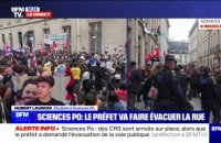 Sciences Po: "Il y a un mouvement de masse majoritaire" affirme Hubert Launois, étudiant à Sciences Po
