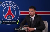PSG - Zaïre-Emery prolonge jusqu’en 2029 : “C’est le club dans lequel je veux faire ma carrière”