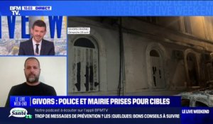Givors: "Cela fait des mois qu'il y a un climat de tension", regrette Sébastien Gendraud, secrétaire départemental adjoint SGP Police du Rhône