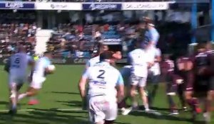 TOP 14 - Essai de Tevita TATAFU (AB) - Aviron Bayonnais - Union Bordeaux-Bègles