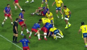 TOP 14 - Essai de Bautista DELGUY (ASM) - ASM Clermont - Stade Français Paris