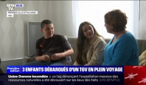 Trois enfants débarqués d'un TGV en plein voyage après être arrivés en retard
