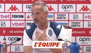 Hütter : «Les joueurs ne sont pas touchés» par la défaite à Lyon - Foot - L1 - Monaco