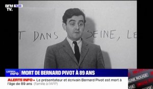 Présentateur de l'émission Apostrophes, Bernard Pivot est mort à l'âge de 89 ans.