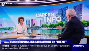 Européennes: "On sera peut-être obligés de faire des économies mais on aura des bulletins de vote partout", explique François Asselineau (UPR)
