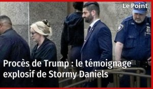 Procès de Trump : le témoignage explosif de Stormy Daniels