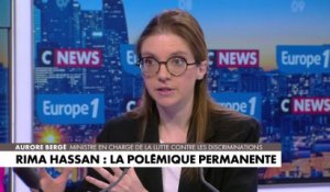 Aurore Bergé : «Je pense que le but de Rima Hassan est de fracturer, de créer de la polémique»