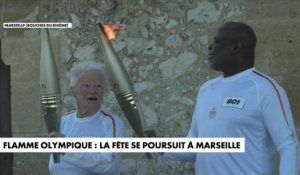 Flamme olympique : la fête se poursuit à Marseille