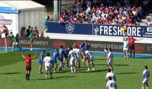 TOP 14 - Essai de Auguste CADOT (MHR) - Castres Olympique - Montpellier Hérault Rugby