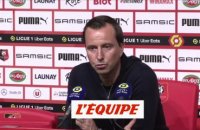 Stéphan : « C'est normal que le public soit déçu » - Foot - L1 - Rennes
