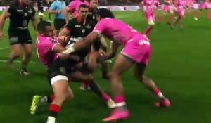 TOP 14 - Essai de Paul GRAOU (ST) - Stade Toulousain - Stade Français Paris