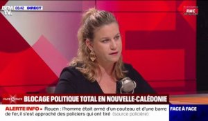 Nouméa: "Nous demandons, comme un signe d'apaisement dans la situation, d'enlever le projet de loi constitutionnelle", réclame Mathilde Panot