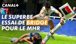 George Bridge s'arrache pour marquer en coin - Montpellier / Toulouse - TOP 14 (J24)